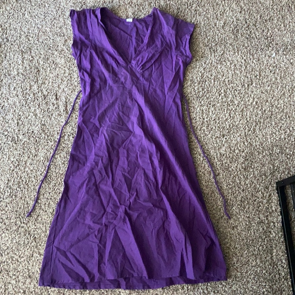 Purple dress
